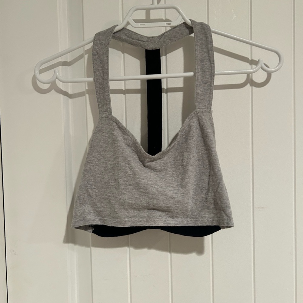 💫Cutout back bandeau style halter top